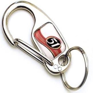 Chaveiro em metal modelo anzol