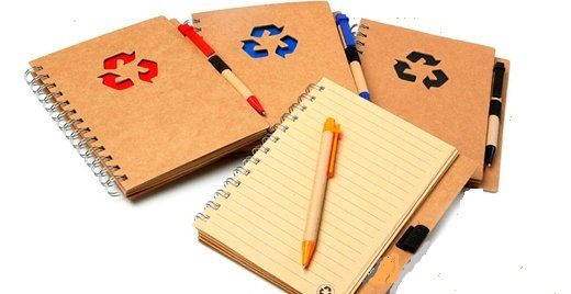 Bloco de anotações ecológico